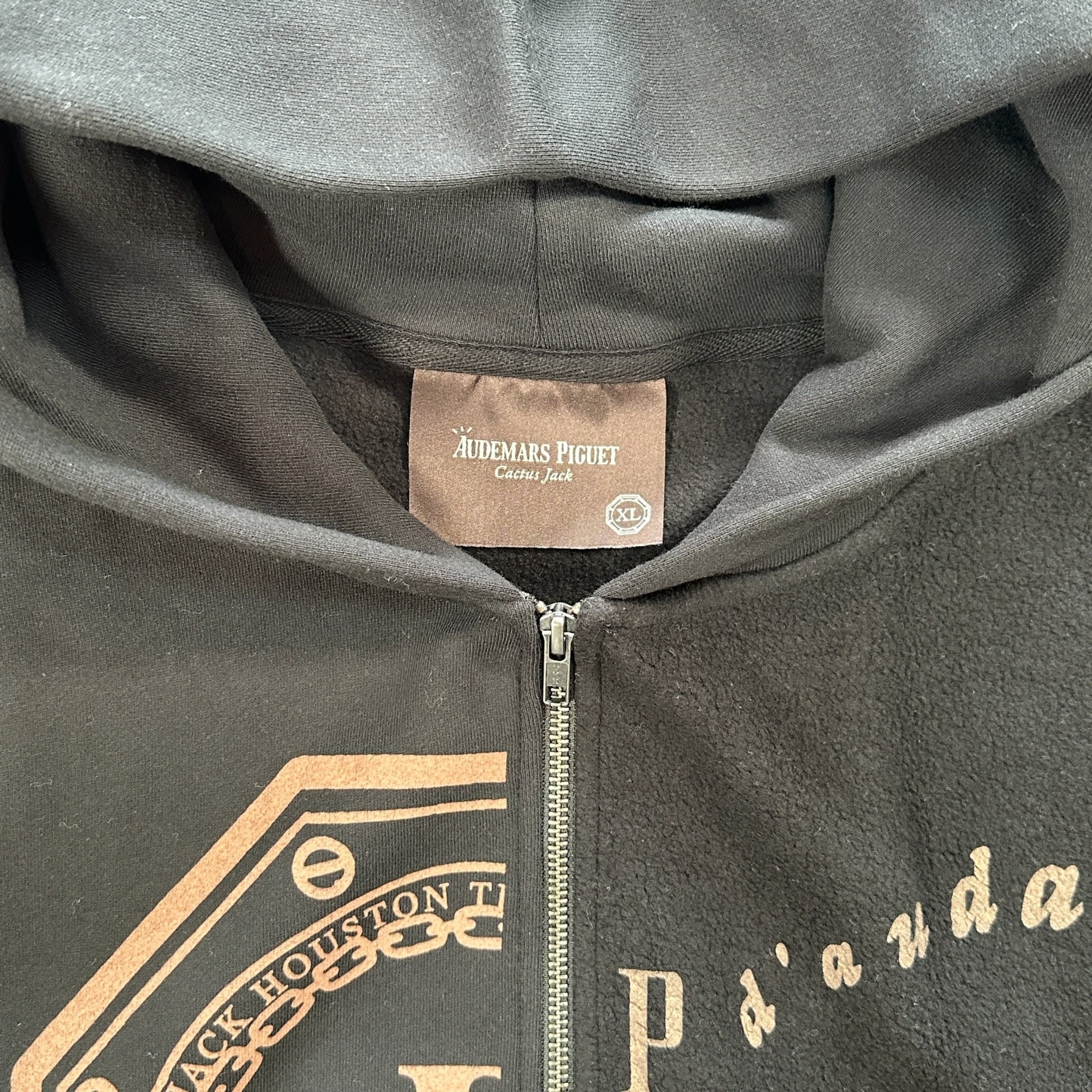 ☆ Cactus Jack x Audemars Piguet 限定コラボフーディー ☆ CJ x AP SPLIT LOGO ZIP UP HOODIE XL Audemars Piguet × Travis