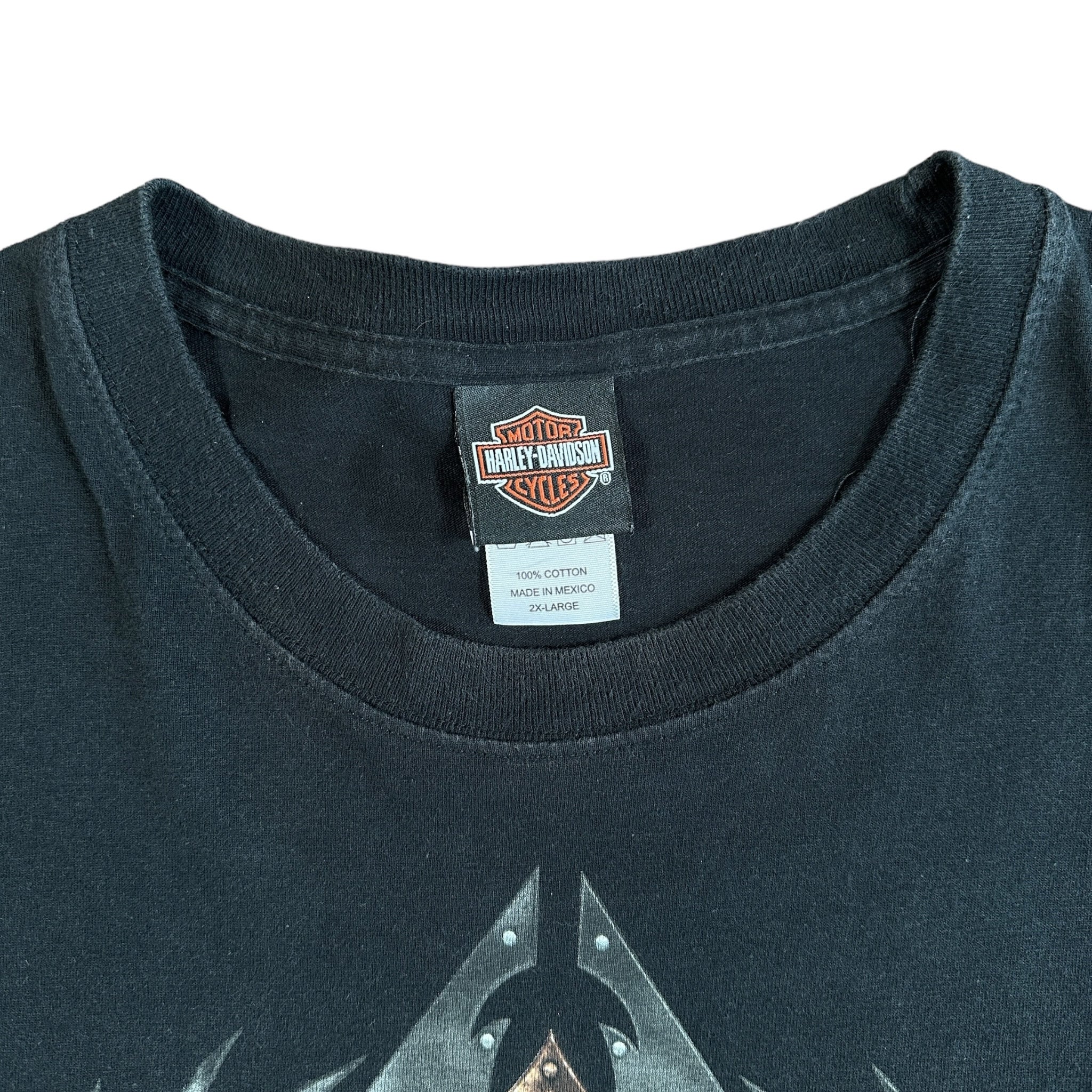 Harley Davidson Spade Chain LS Black XXL | Clotoh Vintage