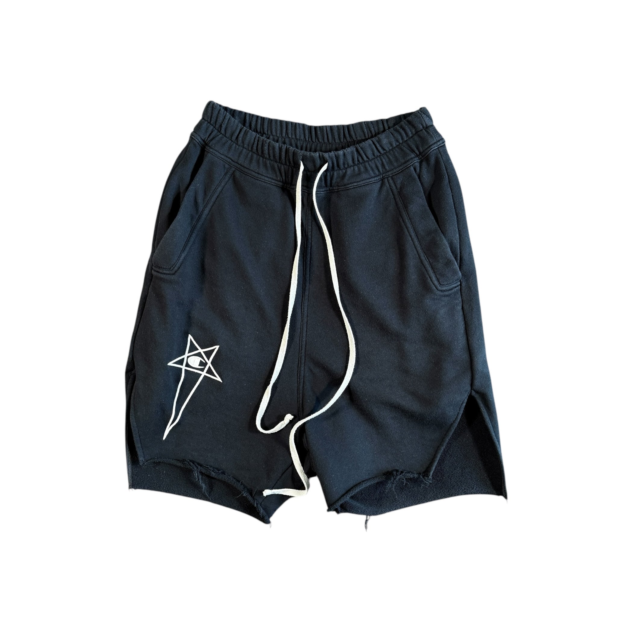 Rick Owens × Champion ナイロンハーフパンツ RICK OWENS (リックオウエンス) RICK OWENS×Champion TOMMY 半袖