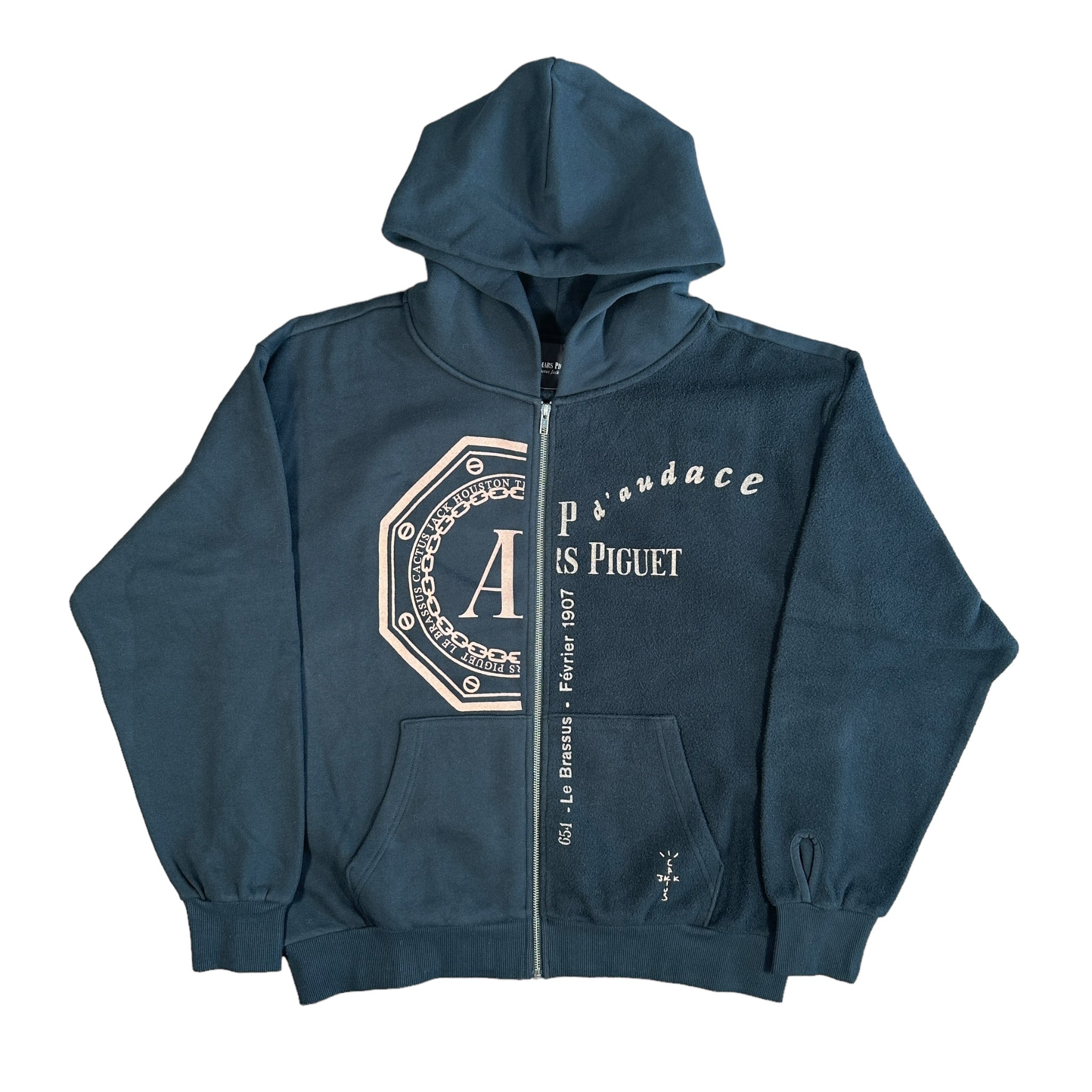 Cactus Jack CJ x AP SPLIT LOGO ZIP UP HOODIE XL Audemars Piguet